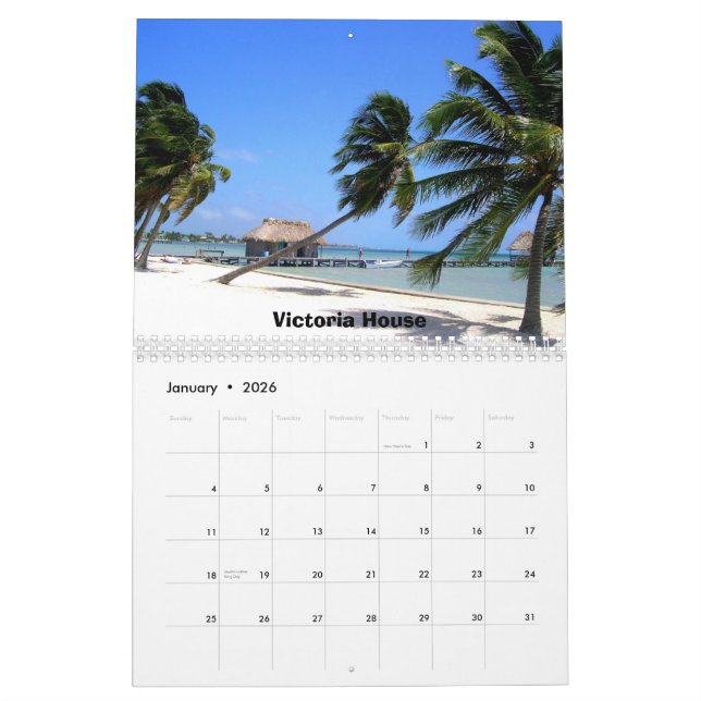 Calendário Ritmo 2013 de Belize Calander (Jan 2026)