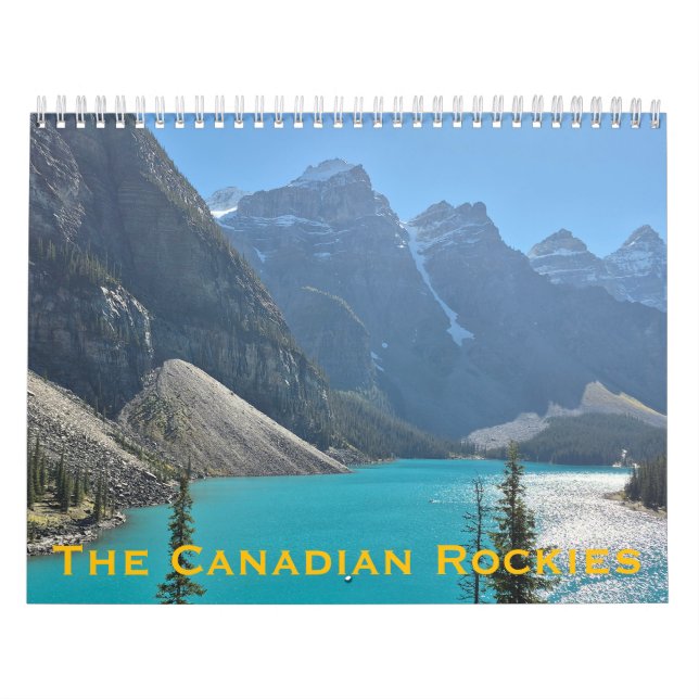 Calendário Rochosas Canadenses (Capa)