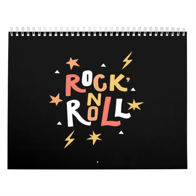 Calendário rock n roll (Capa)