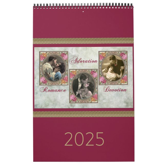 Calendário Romance, Adoração e Devoção (Capa)