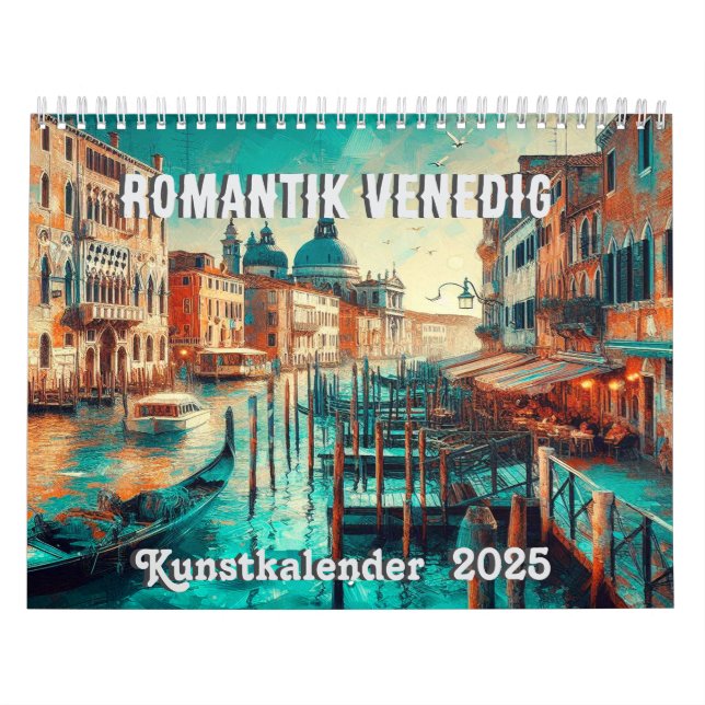 Calendário  Romantisches Venedig  (Capa)