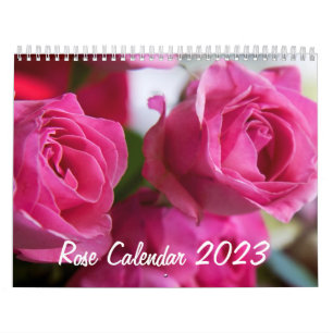 Calendário Rosa Calendar 2023