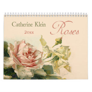 Calendário Rosas de Catherine Klein