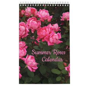 Calendário Rosas de Verão