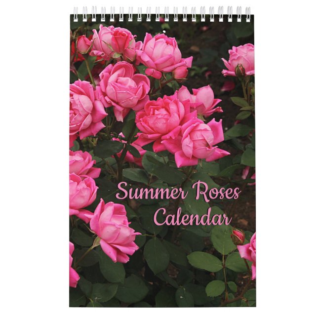Calendário Rosas de Verão (Capa)