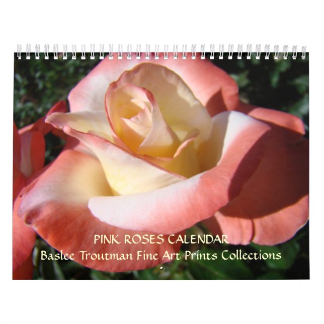 CALENDÁRIO ROSAS Rosa Flores Calendário Rosa Flore (Capa)