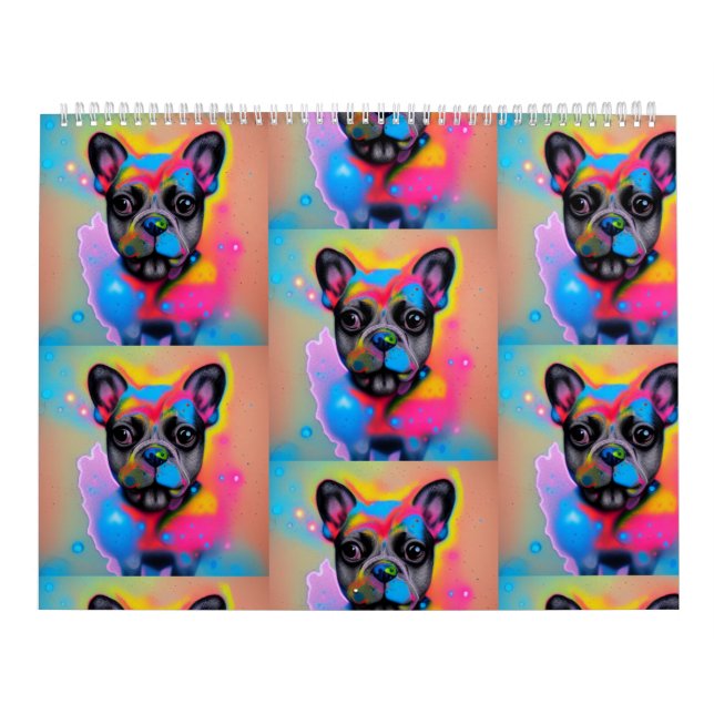 Calendário Rostos Cachorros Bonitos 2023 (Capa)