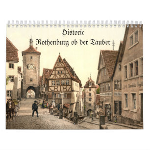 Calendário Rothenburg ob der Tauber Histórica