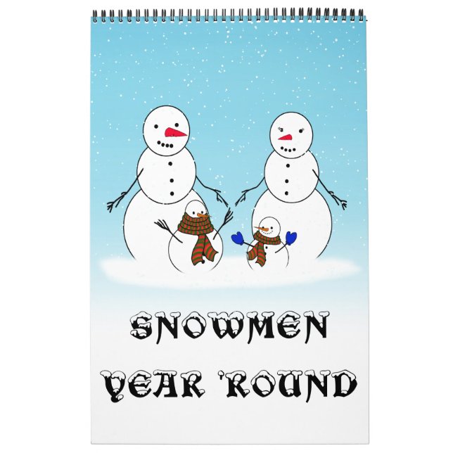 CALENDÁRIO ROUND ANO DA NEVE (Capa)