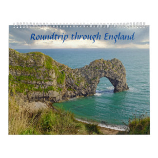 Calendário Round trip in England