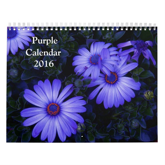 Calendário Roxo 2016 (Capa)