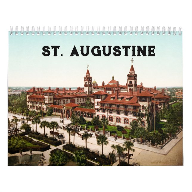 Calendário Rua, Augustine, Flórida (Capa)