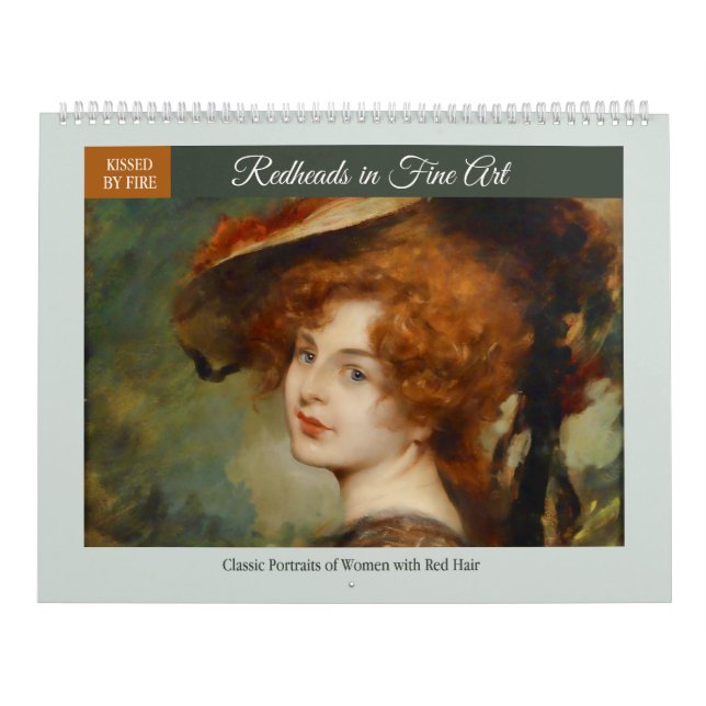 Calendário Ruivas na arte 2026 (Capa)