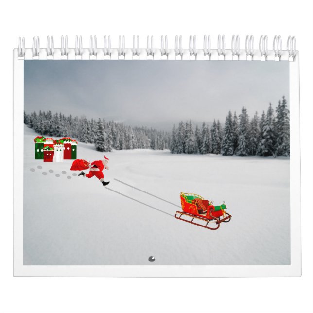 Calendário Runaway Sleigh (Capa)