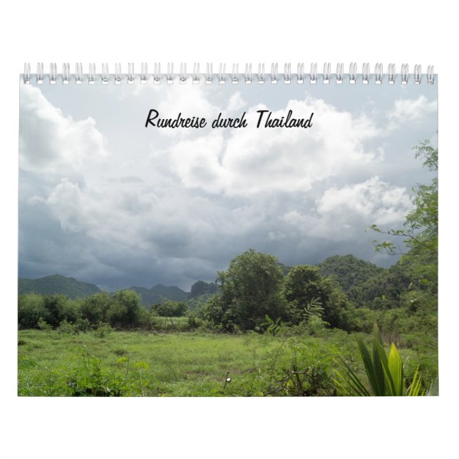 Calendário Rundreise por Tailândia - 2020 (Capa)