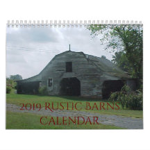 Calendário Rustic Barns 2019