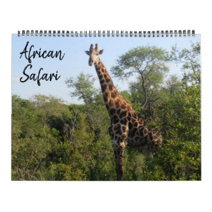 Calendário safari africano grande 2026