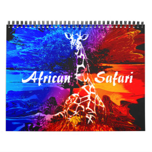 Calendário Safari Giraffe Dream
