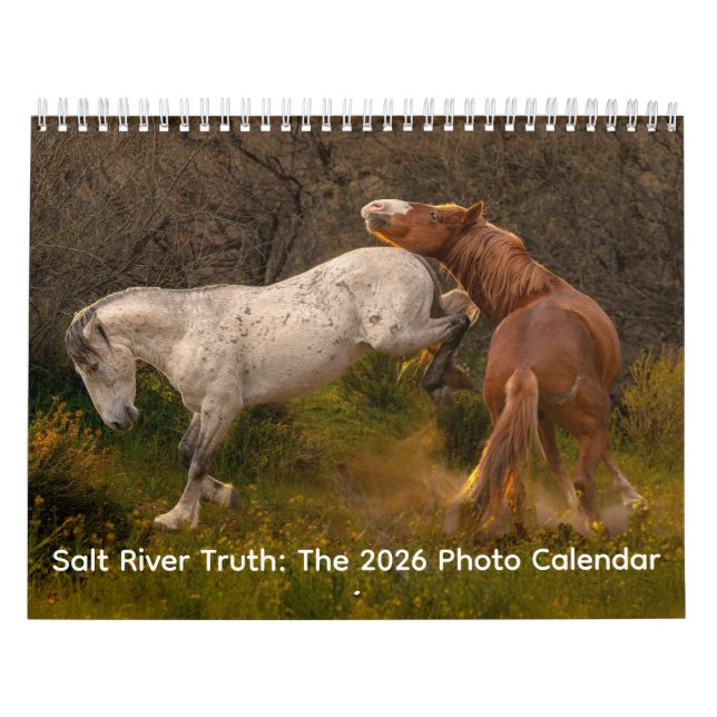 Calendário Salt River Truth 2026 Wall Calendar (Capa)