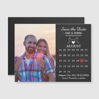 Calendário Salvar o Cartão de Imagem de Foto Data