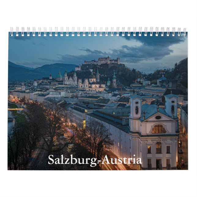 Calendário Salzburg-Áustria (Capa)