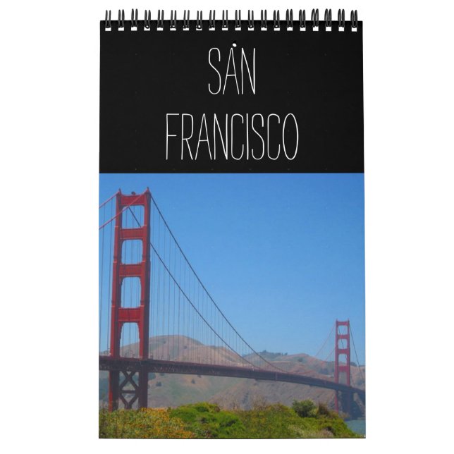 Calendário san francisco califórnia (Capa)