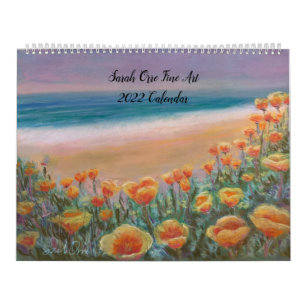 Calendário Sarah Orre Fine Art 2022 Calendar Personalizado Gr
