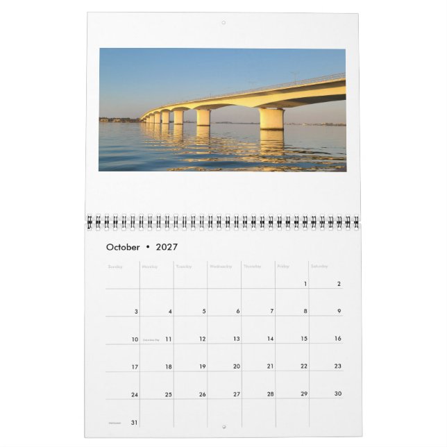 Calendário Sarasota 2024 (Out 2027)