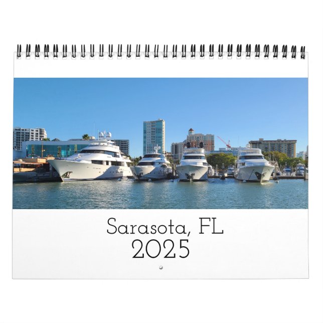 Calendário Sarasota 2025 (Capa)