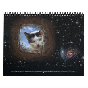 Calendário Sassy, filosófico, surreal