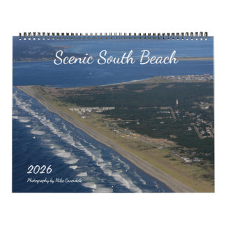 Calendário Scenic South Beach in Westport Washington