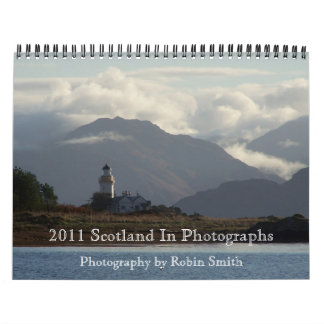 Calendário Scotland 2011 nas fotografias