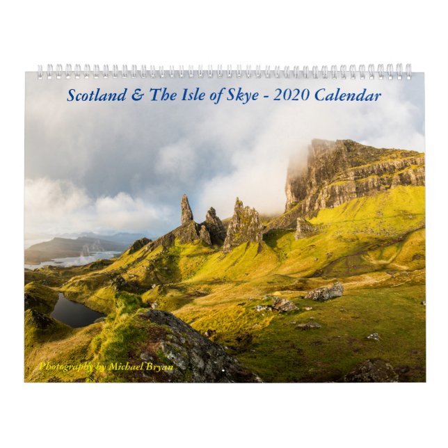 Calendário Scotland & The Isle of Skye - Calendar 2020 (Capa)