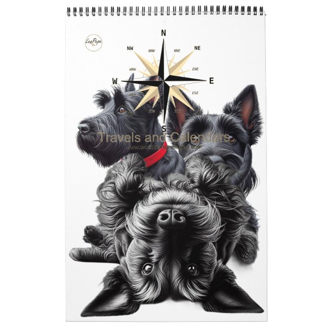 Calendário SCOTTISH TERRIER in (Capa)