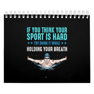 Calendário Se Você Acha Que Seu Esporte É Duro Engraçado N
