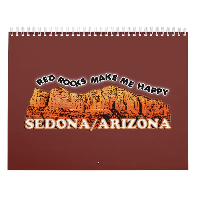 Calendário Sedona, Arizona (Capa)