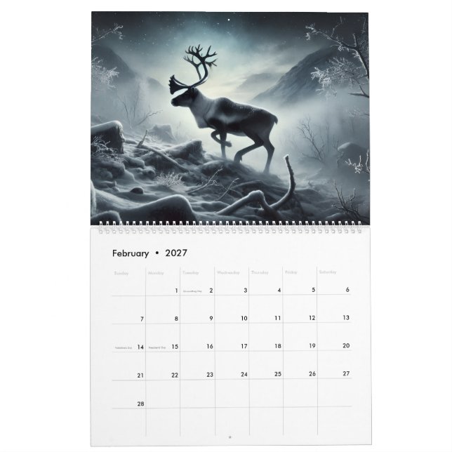Calendário Selvagem (Fev 2027)