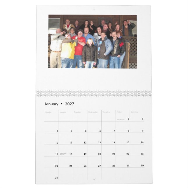 Calendário selvagem dos Rhinos (Jan 2027)
