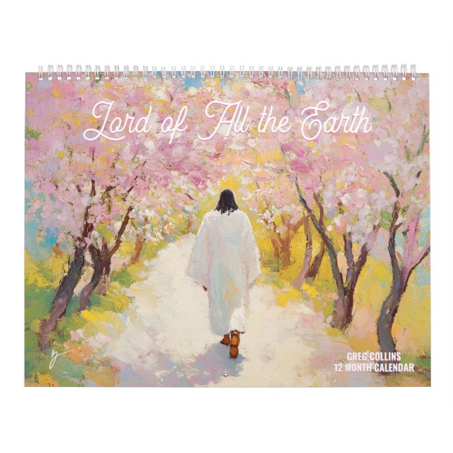 Calendário Senhor de toda a Terra (Capa)