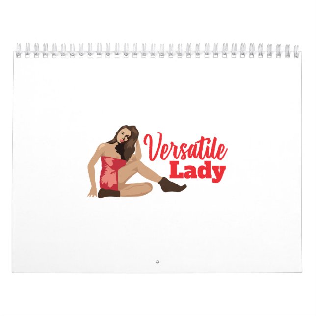 Calendário Senhora Versátil de Arte Nose - Ideia de Presente (Capa)