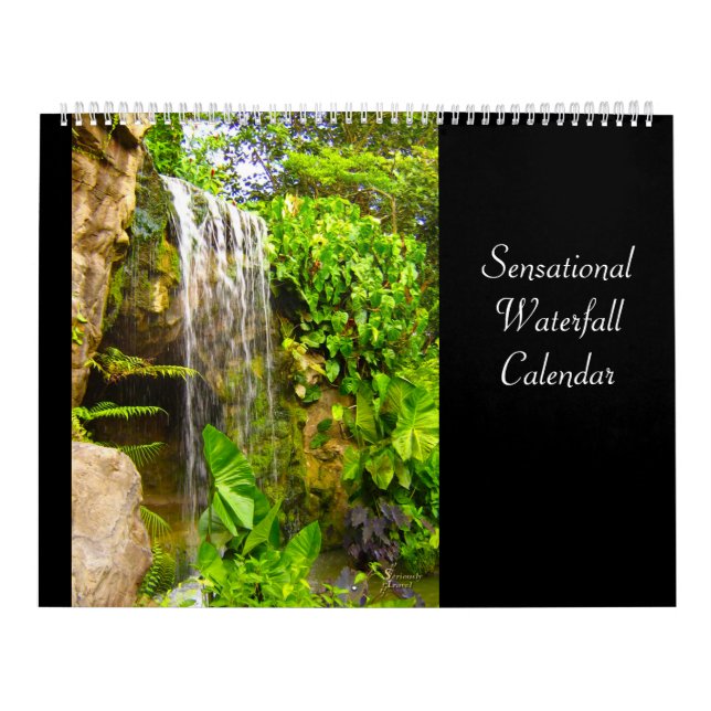 Calendário sensacional da cachoeira (Capa)