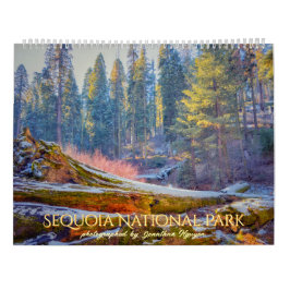 Calendário Sequoia National Park Forest Landscapes