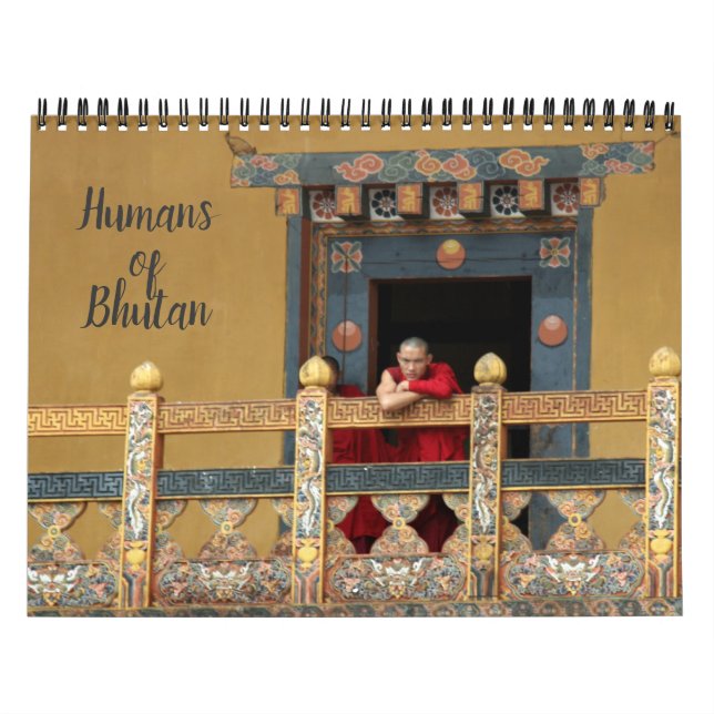 Calendário seres humanos do Butão (Capa)