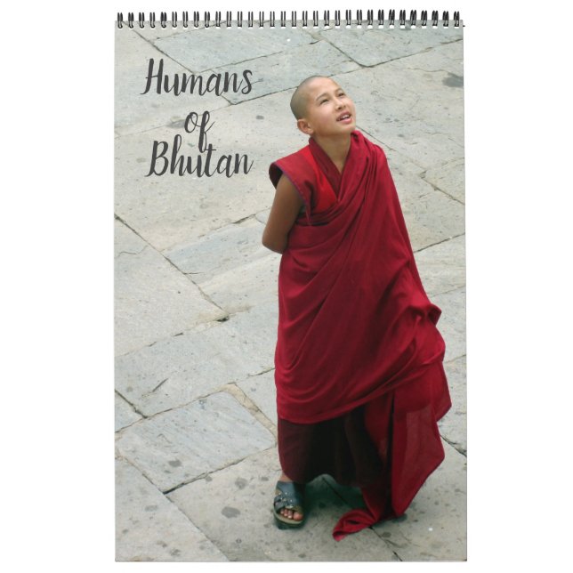 Calendário seres humanos do Butão fotografia (Capa)