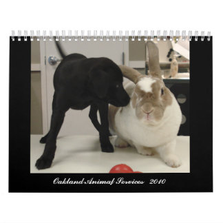 Calendário Serviços animais de Oakland - 2010