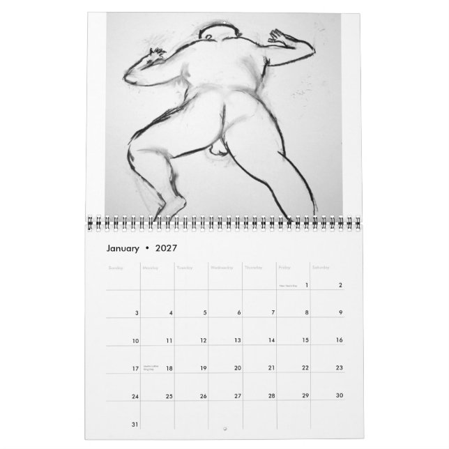 Calendário Sessões 2011 do urso (Jan 2027)