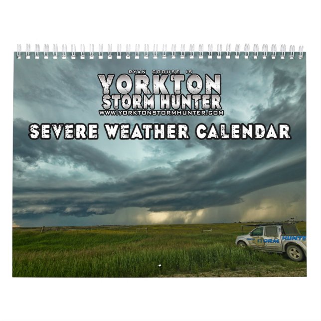 Calendário Severe Weather Calendar (Capa)