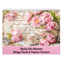 Calendário Shabby Chic Moments – Vintage Florals & Timeless T