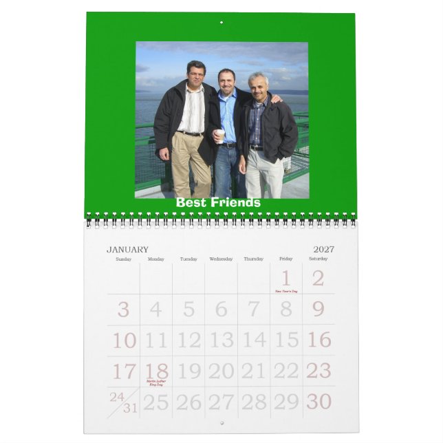 Calendário shahin 2007 (Jan 2027)