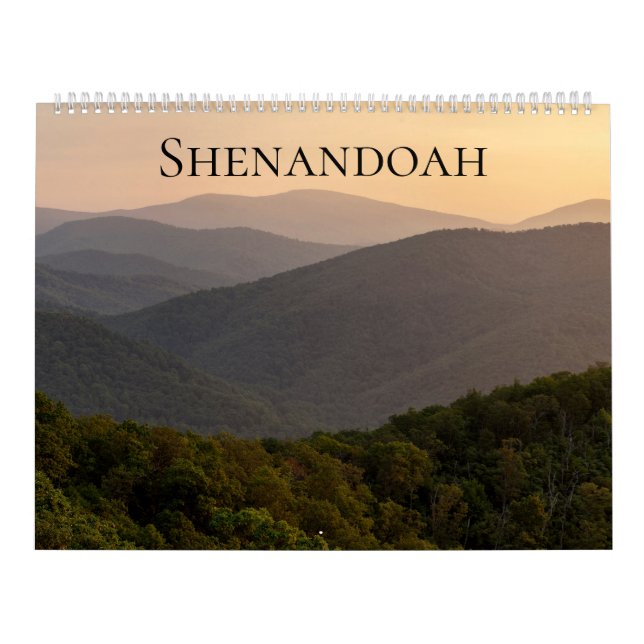Calendário Shenandoah (Capa)